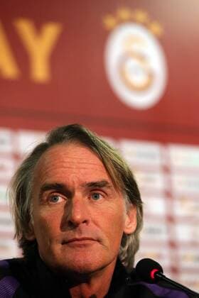 Galatasaray Coach Jan Olde Riekerink during the press conference PK Pressekonferenz in Istanbul , Turkey on January 19 ,2017. 