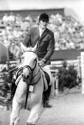 CHIO Aachen 1973, Großer Preis von Europa, Gerd Wiltfang (BR Deutschland) auf Askan