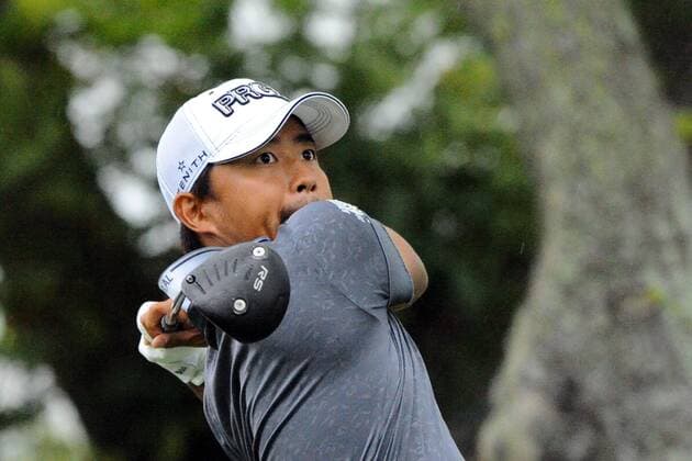 (170120) -- SINGAPORE, Jan. 20, 2017 -- Satoshi Kodaira of Japan tees off during the SMBC Singapore Open held at Singapore s Sentosa Golf Club, Jan. 20, 2017. ) (SP)SINGAPORE-GOLF-SMBC SINGAPORE OPEN ThenxChihxWey 