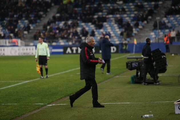 lucien favre nice - Fussball Frankreich, Ligue 1, SC Bastia vs. OGC Nice - 20 01 2017 MICHELMaestracci panoramic 