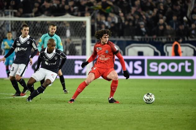 Adrien Rabiot (psg) FOOTBALL : Girondins Bordeaux vs Paris St. Germain PSG - Halbfinale, Coupe de la Ligue - 24 01 2017 ThierryBreton Panoramic 