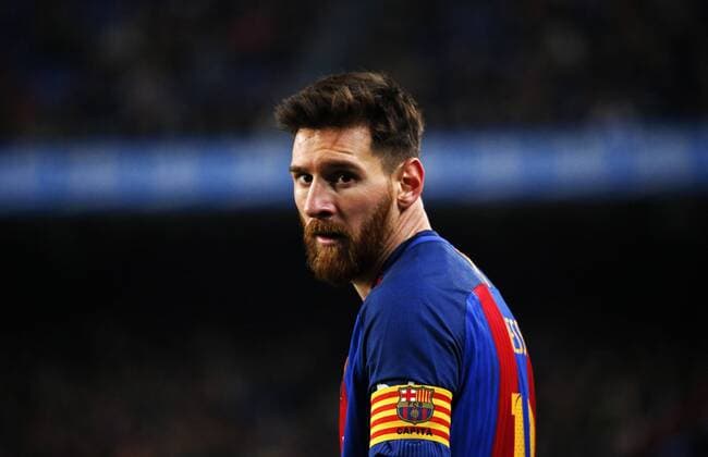 January 26, 2017 - Barcelona, Spain - Leo Messi during the 1 4 final King Cup match between F.C. Barcelona v Real Sociedad, in Barcelona, on January 26, 2017. Barcelona v Real Sociedad - Copa Del Rey Quarter-final: Second Leg  - ZUMAn230 20170126_zaa_n230_330 Copyright: xJoanxVallsx