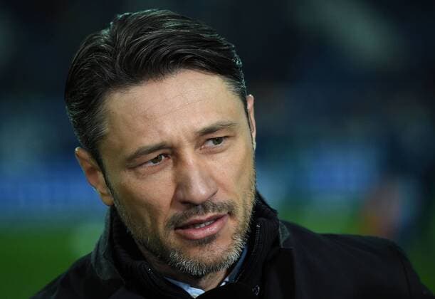 27.01.2017, xjhx, Fussball 1.Bundesliga, Schalke 04 - Eintracht Frankfurt, emspor, v.l. Trainer Niko Kovac (Eintracht Frankfurt) Gelsenkirchen