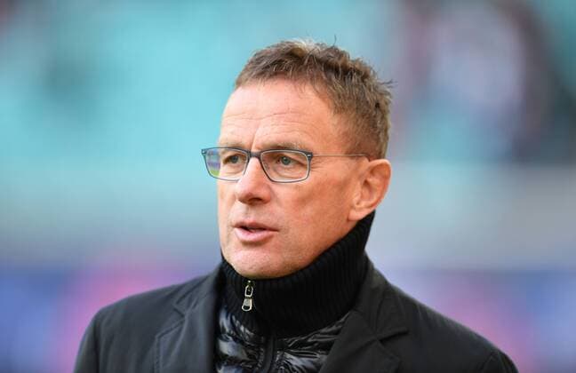 Ralf Rangnick (Sportdirektor RB), nachdenklich RB Leipzig-TSG 1899 Hoffenheim 1. Bundesliga 2016 2017, 1. BL, 1. Bundesliga, DFL, Fußball, Fussball, soccer, Herren, Männer, Maenner, Deutschland, Germany, Ergebnis Leipzig, 28.1.2017, Red Bull Arena