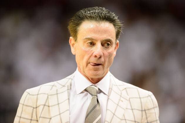 Louisville Head Coach Rick Pitino during the NCAA College League USA College Basketball game between the Louisville Cardinals and the NC State Wolfpack at the KFC Yum! Center on Sunday January 29, 2017 in Louisville, KY. CSM NCAA Basketball 2017: NC State vs Louisville JAN 29 - ZUMAc04_ 20170129_zaf_c04_108 Copyright: xJacobxKupfermanx
