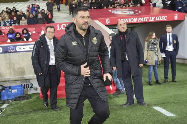 Sergio Conceicao - (Nantes) - Fussball Frankreich, Coupe de France, Lille OSC vs. FC Nantes - 31 01 2017 JBAutissier Panoramic 