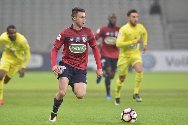 CORCHIA Sebastien (Losc) - Fussball Frankreich, Coupe de France, Lille OSC vs. FC Nantes - 31 01 2017 JBAutissier Panoramic 
