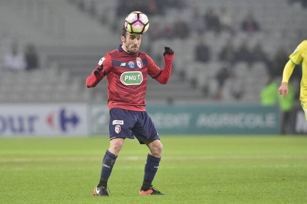 Julian Palmieri (Losc) - Fussball Frankreich, Coupe de France, Lille OSC vs. FC Nantes - 31 01 2017 JBAutissier Panoramic 