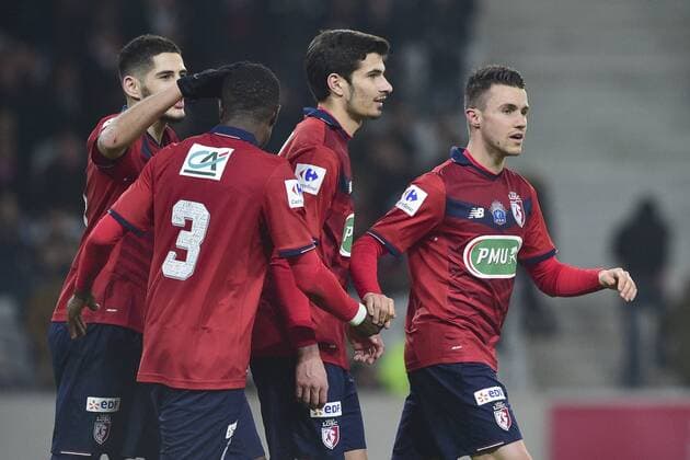 CORCHIA Sebastien (Losc) - Fussball Frankreich, Coupe de France, Lille OSC vs. FC Nantes - 31 01 2017 JBAutissier Panoramic 