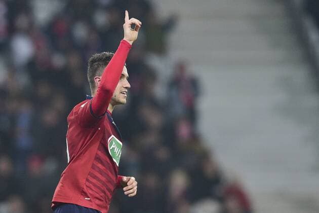 CORCHIA Sebastien (Losc) - Fussball Frankreich, Coupe de France, Lille OSC vs. FC Nantes - 31 01 2017 JBAutissier Panoramic 