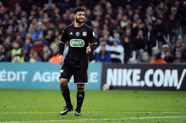 Fekir (OL) - Fussball Frankreich, Coupe de France, Olympique Marseille vs. Olympique Lyon - 31 01 2017 FranckPennant Panoramic 