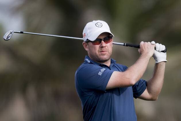 170202 Richie Ramsay, (SCO) - Abschlag - Tag 1 - Dubai Dessert Classic - 2 februar 2017 .  Copyright: LUDVIGxTHUNMAN BB170202LT016