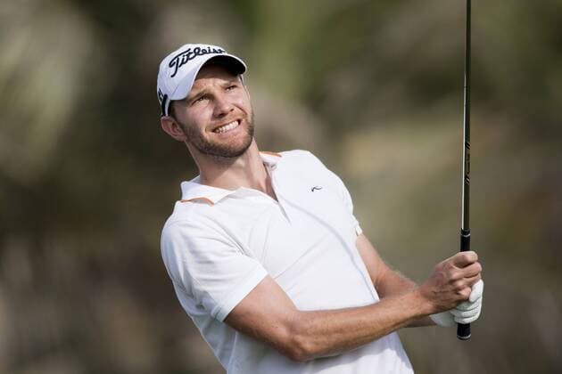 PGA, Dubai Dessert Classic 170202 Maximilian Kieffer, (GER) - Abschlag - Tag 1 - Dubai Dessert Classic - 2 februar 2017 .  Copyright: LUDVIGxTHUNMAN BB170202LT026