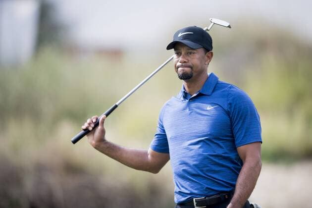 Bilder des Tages - SPORT 170202 Tiger Woods, USA - Tag 1 - Dubai Dessert Classic - 2 februar 2017 .  Copyright: LUDVIGxTHUNMAN BB170202LT098