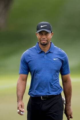 PGA, Dubai Dessert Classic 170202 Tiger Woods, USA - Tag 1 - Dubai Dessert Classic - 2 februar 2017 .  Copyright: LUDVIGxTHUNMAN BB170202LT130