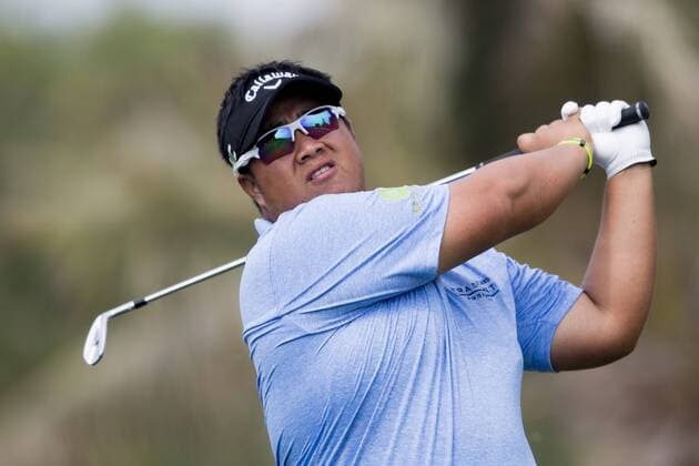 170202 Kiradech Aphibarnrat, Thailand - Abschlag - Tag 1 - Dubai Dessert Classic - 2 februar 2017 .  Copyright: LUDVIGxTHUNMAN BB170202LT146