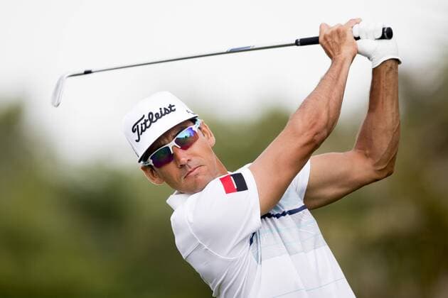 170202 Rafa Cabrera Bello, Spanien - Abschlag - Tag 1 - Dubai Dessert Classic - 2 februar 2017 .  Copyright: LUDVIGxTHUNMAN BB170202LT158