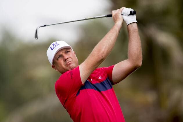 170202 Graeme Storm, England - Abschlag - Tag 1 - Dubai Dessert Classic - 2 februar 2017 .  Copyright: LUDVIGxTHUNMAN BB170202LT173
