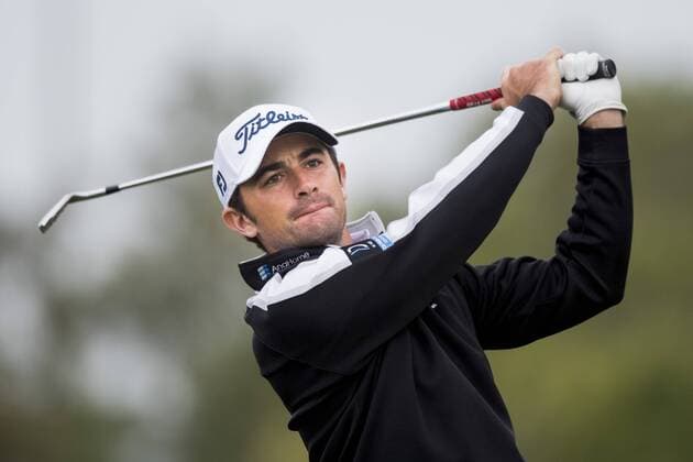 170202 Gary Stal, (FRA) - Abschlag - Tag 1 - Dubai Dessert Classic - 2 februar 2017 .  Copyright: LUDVIGxTHUNMAN BB170202LT237