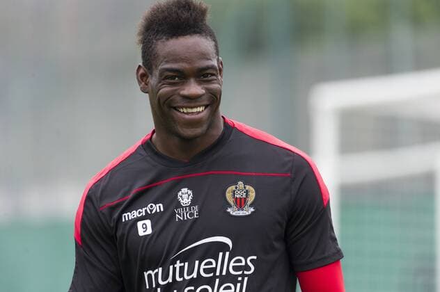 Bilder des Tages - SPORT Fußball, OGC Nizza Training Mario Balotelli (OGC Nice) Fußball FRA - Training OGC Nizza - Ligue 1 - 02 02 2017 NorbertScanella Panoramic 