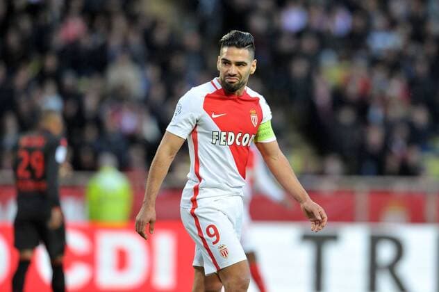 09 RADAMEL FALCAO (mon) - Fussball Frankreich, Ligue 1, AS Monaco vs. OGC Nice - 04 02 2017 FEP Panoramic 