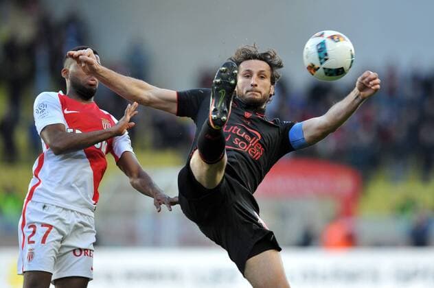 04 Paul BAYSSE (nice) - Fussball Frankreich, Ligue 1, AS Monaco vs. OGC Nice - 04 02 2017 FEP Panoramic 