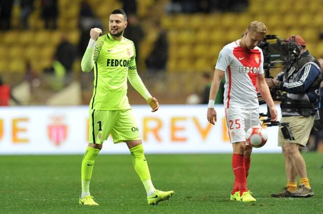 01 DANIJEL SUBASIC (mon) - Fussball Frankreich, Ligue 1, AS Monaco vs. OGC Nice - 04 02 2017 FEP Panoramic 