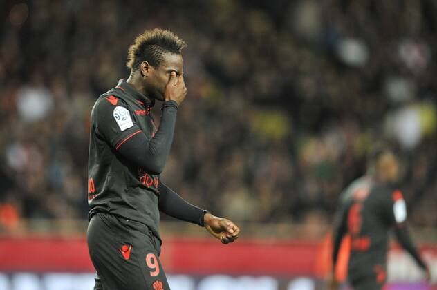 09 Mario BALOTELLI (nice) - Fussball Frankreich, Ligue 1, AS Monaco vs. OGC Nice - 04 02 2017 FEP Panoramic 