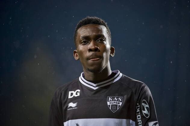 Eupen s Henry Chukwuemeka Onyekuru pictured during the Jupiler Pro League match between KAS Eupen and Waasland-Beveren, in Eupen, Saturday 04 February 2017, on day 25 of the Belgian soccer championship. NICOLASxLAMBERT  x05040096x