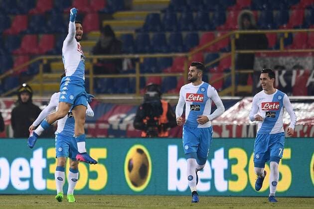 Mg Bologna 04 02 2017 - Football Serie A FC Bologna- SSC Napoli Lorenzo Insigne 