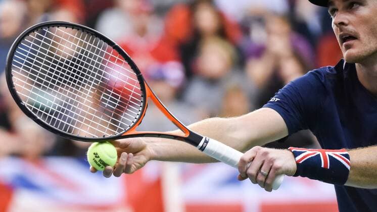 February 4, 2017 - Ottawa, Ontario, Canada - OTTAWA, ON - FEBRUARY 4: Jamie Murray of Great Britain in action during their doubles match against Canada on day 2 of the Davis Cup World Group tie between Canada and Great Britain at TD Place Arena on February 4, 2017 in Ottawa, Ontario, Canada...PHOTO: Tennis: Canada v GB: Davis Cup by BNP Paribas World Group First Round - ZUMAk120 20170204_zap_k120_009 Copyright: xStevexKingsmanx