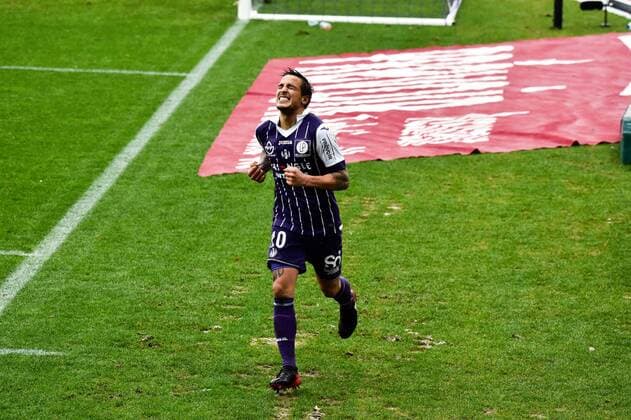 Oscar Trejo (tfc) - Fussball Frankreich, Ligue 1, Toulouse FC vs. Angers SCO - 05 02 2017 ThierryBreton Panoramic 