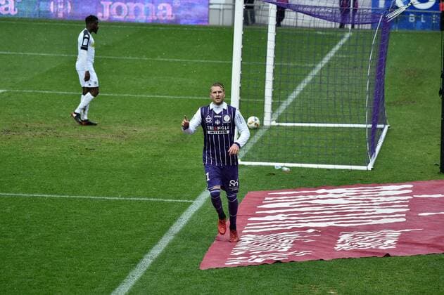 Nils Toivonen (tfc) - Fussball Frankreich, Ligue 1, Toulouse FC vs. Angers SCO - 05 02 2017 ThierryBreton Panoramic 