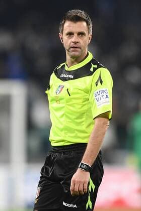 Fußball Italien Serie A 2016 2017 Juventus Turin - Inter Mailand Nicola Rizzoli 