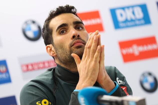BIATHLON - IBU World Championships Hochfilzen HOCHFILZEN,AUSTRIA,07.FEB.17 - BIATHLON - IBU World Championships, press conference PK Pressekonferenz team FRA men. Image shows Martin Fourcade (FRA). GEPAxpictures xPhilippxBrem