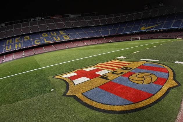 Fußball, Stadiongeschichte FC Barcelona FC Barcelona Barca s stadium Camp Nou after Spanish Kings Cup semifinal 2nd leg match FC Barcelona v Atletico de Madrid. February 07,2017.  (20170207152)