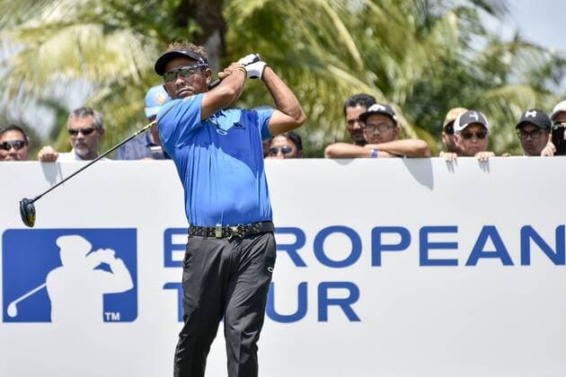 February 9, 2017 - Kuala Lumpur, MALAYSIA - Thongchai Jaidee of Thailand plays a shot during Day One of the Maybank Championship Malaysia at Saujana Golf Club on February 9, 2017 in Kuala Lumpur, Malaysia. 2017 Maybank Championship Malaysia - Day One - ZUMAj91_ 77170432st Copyright: xChrisxJungx