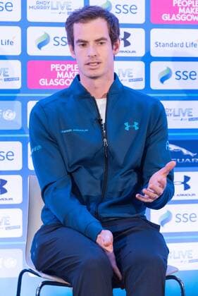 February 9, 2017 - London, London, UK - Current world men s No.1 ranked tennis player Andy Murray attends the launch of Andrew Murray Live 2017 tennis charity fundraising event. The inaugural event took place last year at the SSE Hydro venue and raised Ã‚Â£290,000 for Unicef and Young PeopleÃ¢â‚¬â ¢s Futures. Andy Murray Live press conference PK Pressekonferenz  - ZUMAt138 77174029st Copyright: xRayxTangx