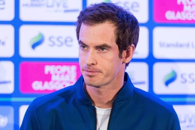 February 9, 2017 - London, London, UK - Current world men s No.1 ranked tennis player Andy Murray attends the launch of Andrew Murray Live 2017 tennis charity fundraising event. The inaugural event took place last year at the SSE Hydro venue and raised Ã‚Â£290,000 for Unicef and Young PeopleÃ¢â‚¬â ¢s Futures. Andy Murray Live press conference PK Pressekonferenz  - ZUMAt138 77174461st Copyright: xRayxTangx