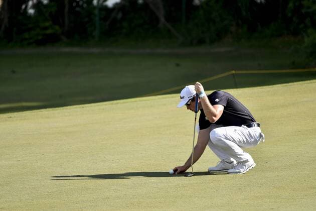 February 9, 2017 - Kuala Lumpur, MALAYSIA - Nathan HOLMAN of Australia plays a shot during Day One of the Maybank Championship Malaysia at Saujana Golf Club on February 9, 2017 in Kuala Lumpur, Malaysia. 2017 Maybank Championship Malaysia - Day One - ZUMAj91_ 77182818st Copyright: xChrisxJungx