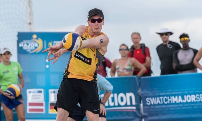 FIVB World Tour 2017 - Fort Lauderdale Major - 09.02.2017 Markus Boeckermann (GER); FIVB World Tour 2017 - Fort Lauderdale Major - 09.02.2017 am 09.02.2017, Beach Park Fort Lauderdale, Florida, USA. xPWx