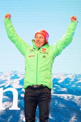Vize-Weltmeisterin Laura DAHLMEIER (GER). Oesterreich, Hochfilzen: Wintersport, Biathlon, IBU World Championships 2017 - 7,5km Sprint Damen am 10.02.2017, Biathlonstadion.