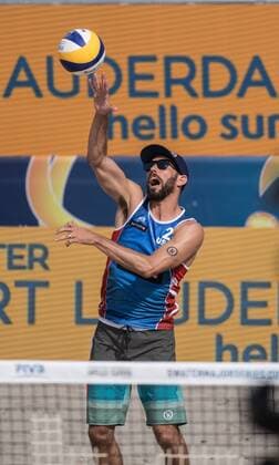 FIVB World Tour 2017 - Fort Lauderdale Major - 11.02.2017 Nicholas Lucena (USA); FIVB World Tour 2017 - Fort Lauderdale Major - 11.02.2017 am 11.02.2017, Beach Park Fort Lauderdale, Florida, USA. xPWx