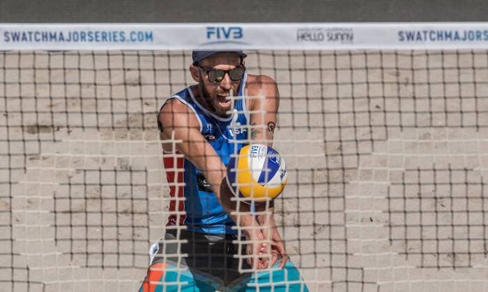 FIVB World Tour 2017 - Fort Lauderdale Major - 11.02.2017 Nicholas Lucena (USA); FIVB World Tour 2017 - Fort Lauderdale Major - 11.02.2017 am 11.02.2017, Beach Park Fort Lauderdale, Florida, USA. xPWx