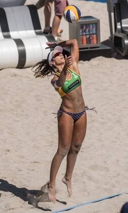 FIVB World Tour 2017 - Fort Lauderdale Major - 11.02.2017 Barbara Seixas De Freitas (BRA); FIVB World Tour 2017 - Fort Lauderdale Major - 11.02.2017 am 11.02.2017, Beach Park Fort Lauderdale, Florida, USA. xPWx