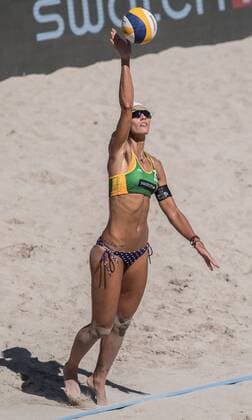 FIVB World Tour 2017 - Fort Lauderdale Major - 11.02.2017 Fernanda Alves (BRA); FIVB World Tour 2017 - Fort Lauderdale Major - 11.02.2017 am 11.02.2017, Beach Park Fort Lauderdale, Florida, USA. xPWx
