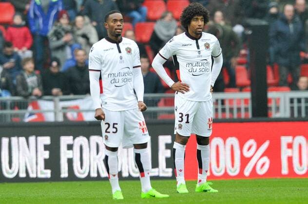 25 WYLAN CYPRIEN (nice) - 31 DANTE (nice) - FOOTBALL : Stade Rennes vs OGC Nice - Ligue 1 - 12 02 2017 FEP Panoramic 