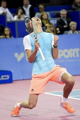 Bilder des Tages - SPORT Alexander Zverev (Ger) TENNIS : Open Sud de France 2017 - Montpellier - 12 02 2017 JBAutissier Panoramic 