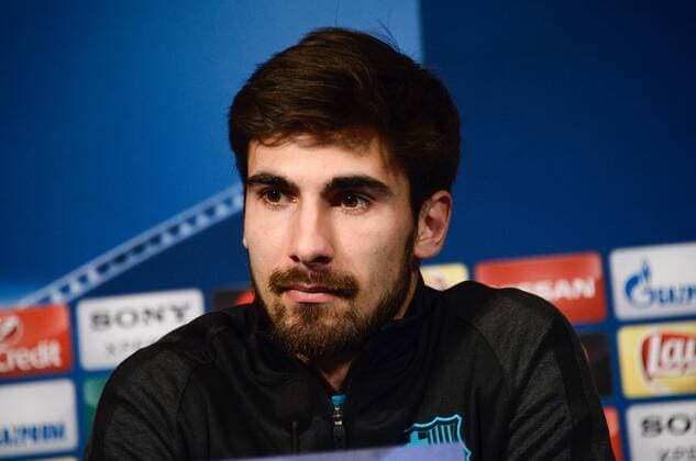 Andre Filipe Tavares Gomes (FC Barcelona) FOOTBALL : Conference de presse Barcelona - Paris - 13 02 2017 FedericoPestellini PANORAMIC 