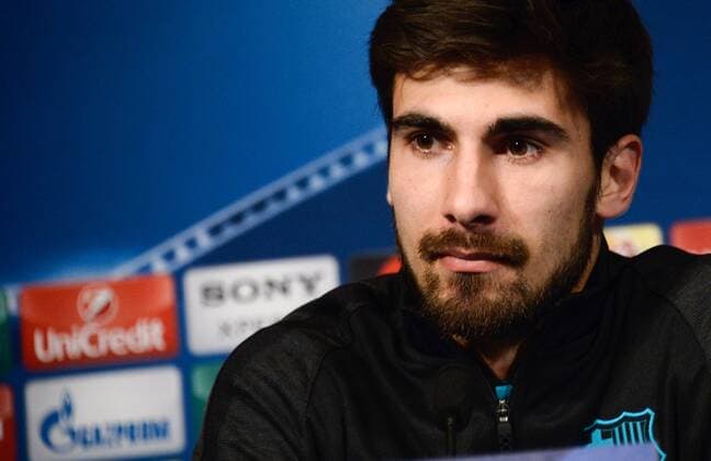 Andre Filipe Tavares Gomes (FC Barcelona) FOOTBALL : Conference de presse Barcelona - Paris - 13 02 2017 FedericoPestellini PANORAMIC 